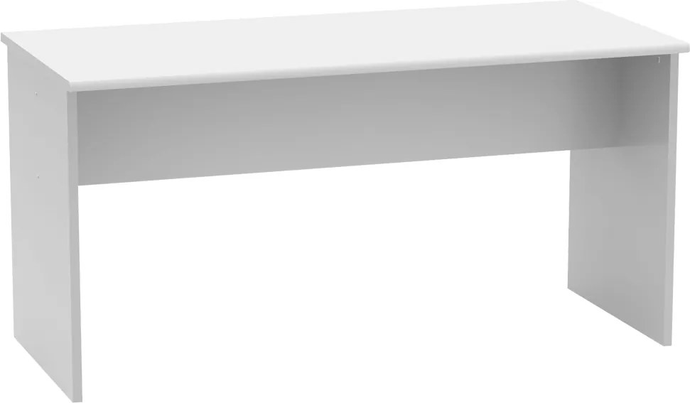 Kétoldalas íróasztal, fehér, JOHAN 2 NEW 08 JH112