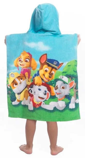 Frottír gyerek fürdőköpeny Paw Patrol – Jerry Fabrics
