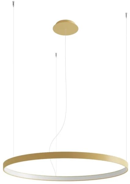 Thoro TH.174 - LED Csillár zsinóron RIO LED/50W/230V CRI90 3000K átm. 78 cm arany