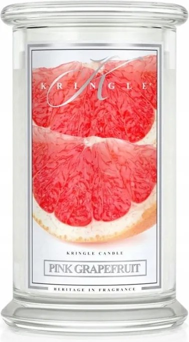 Nagy Illatgyertya Kringle Candle Pink Grapefruit 623 g Ajándék