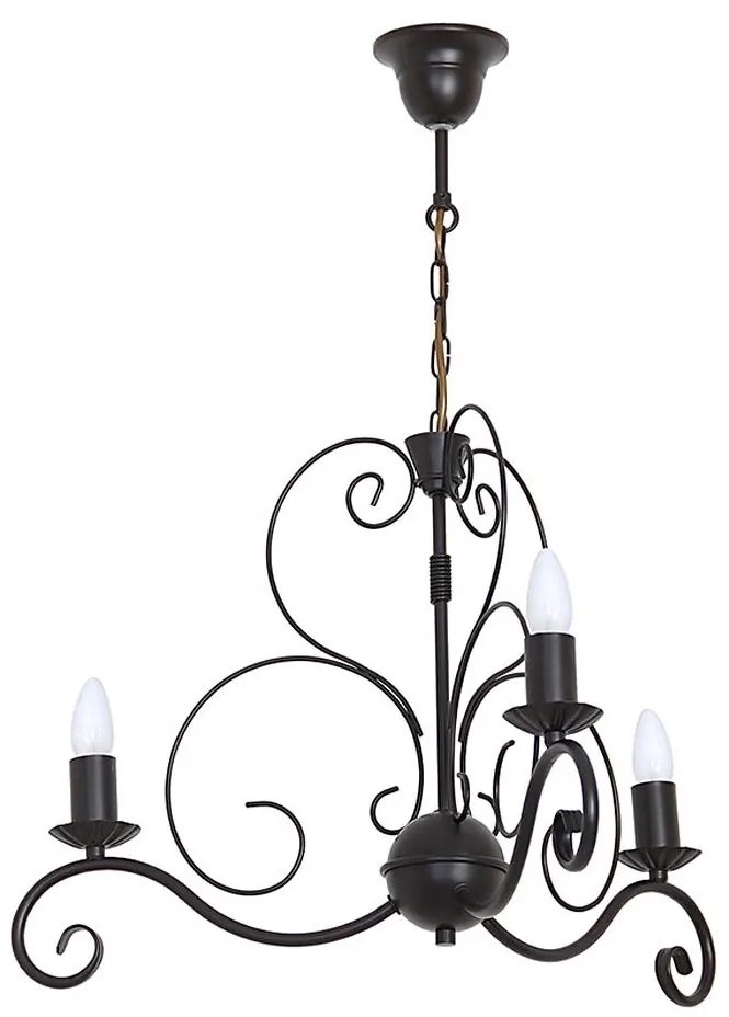 MAURO láncos csillár 3xE14/60W/230V