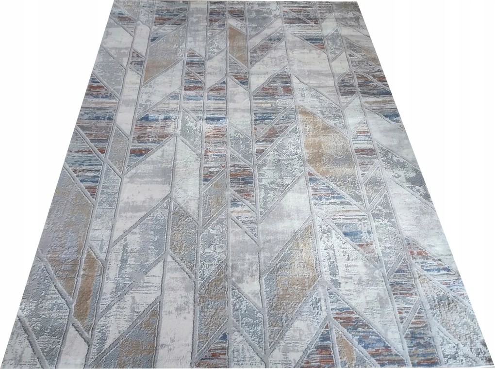 Modern szőnyeg,bézs-szürke Monako 120x160