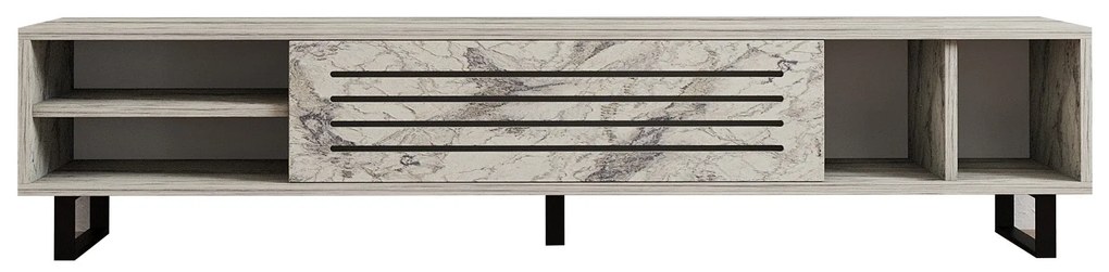 TV szekrény Safir - Freesia, Marble