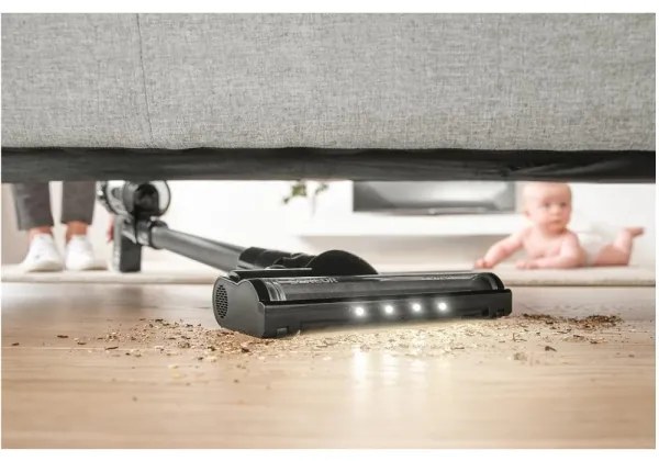 Sencor - Vezeték nélküli álló porszívó 2in1 250W/2200 mAh fekete