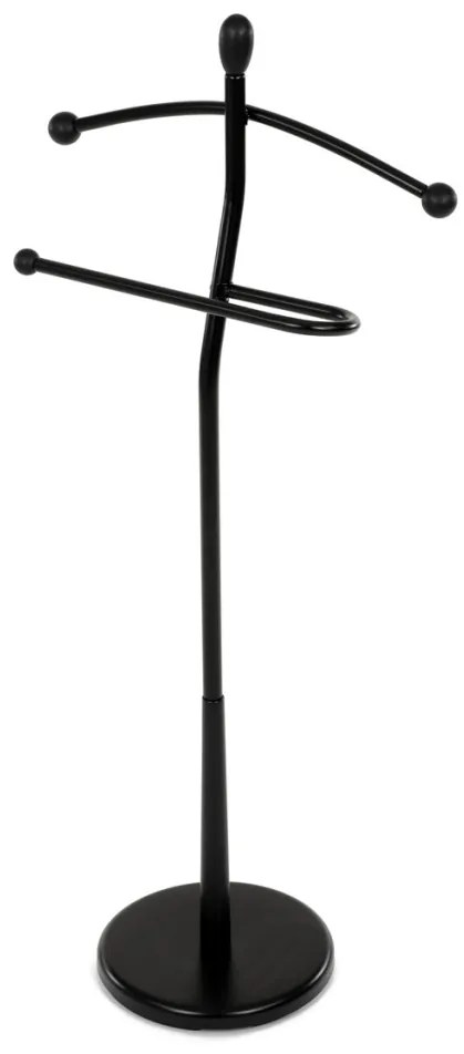 Szobainas fekete színben. Magasság 120 cm, tömör gumifa, súly 5 kg