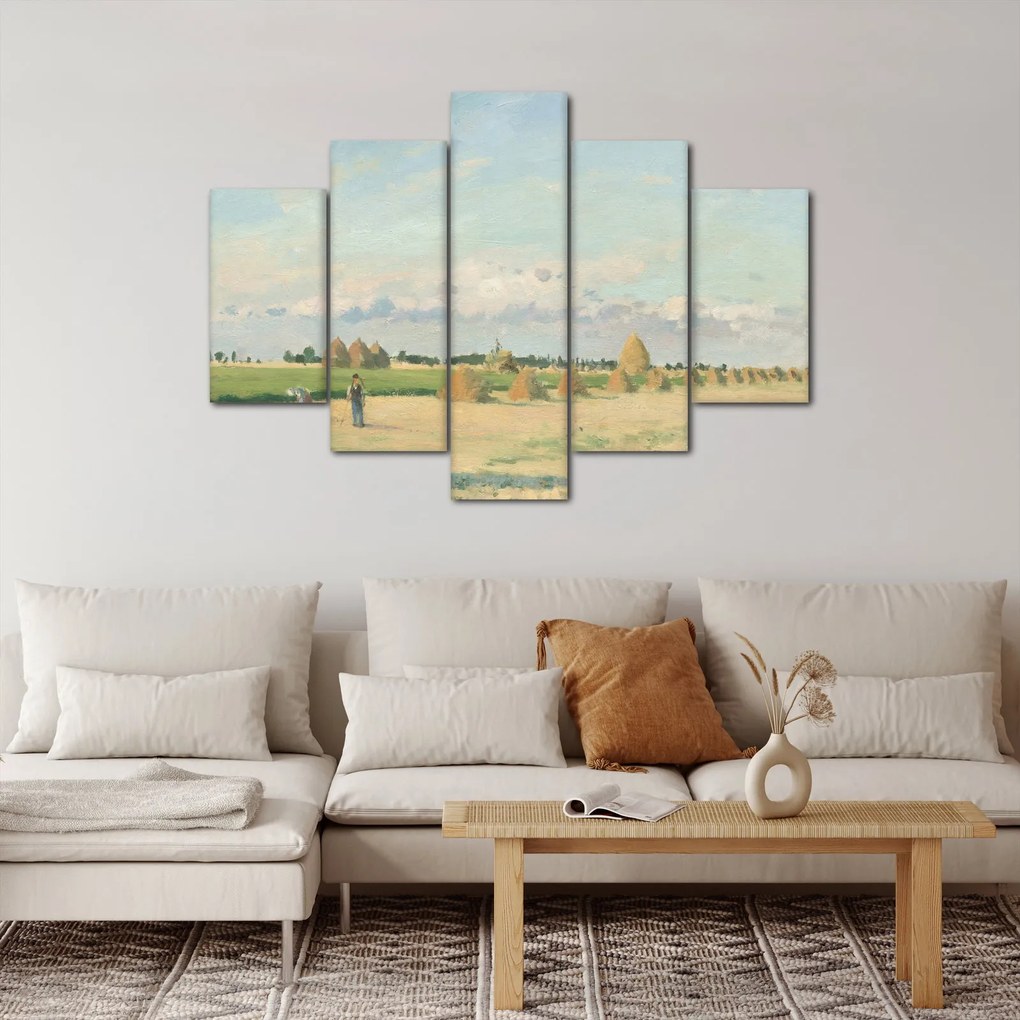Kép - Camille Pissarro, Landscape, Ile de France, reprodukciók (150x105 cm)