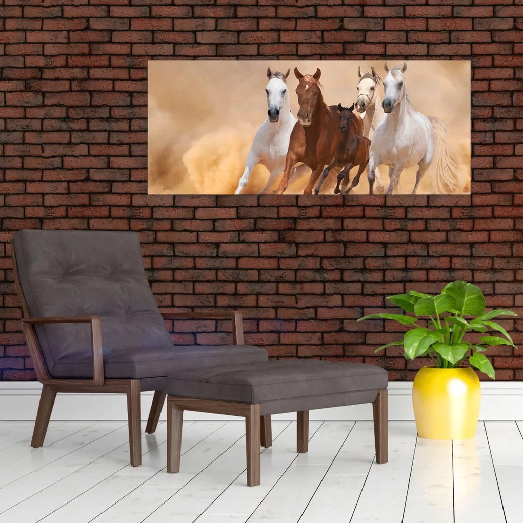 Kép - Lócsorda (120x50 cm)