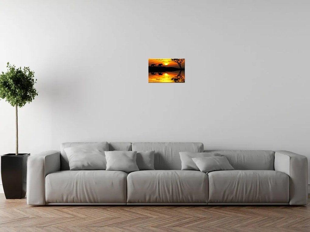Gario Vászonkép Afrika Méret: 100 x 40 cm
