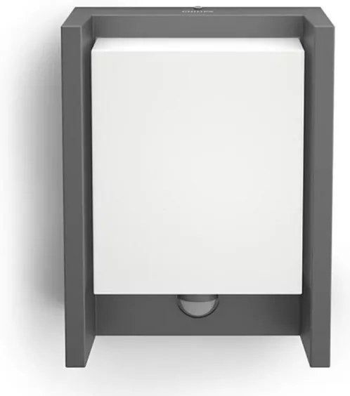 Philips ARBOUR LED kültéri fali lámpa szenzorral, 3,8W, IP44