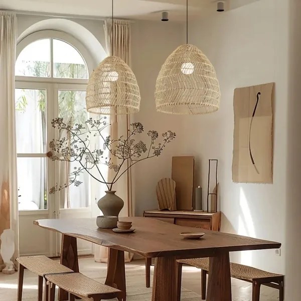 Immax 08260L - BOHO DELICADO kábeles függőlámpa 1xE27/40W/230V, átmérő 38 cm