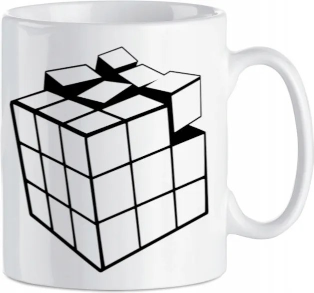 Rubik kocka mintás bögre 330 ml
