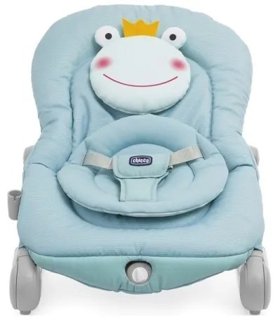 Chicco - BALLOON Froggy vibrációs babaszék dallammal, 2xAA + 1xLR20, kék