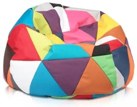 Babzsák SAKWA M MIX körte TiaHome - Eco bőr
