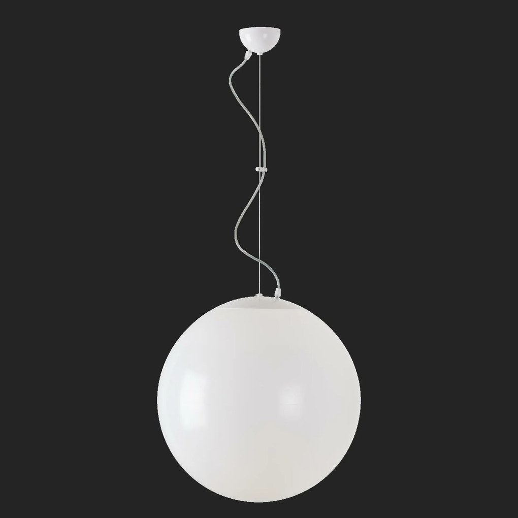 Osmont 63295 Isis L4 Pm függesztett műanyag lámpa fehér IP40 100W E27