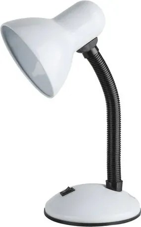 íróasztali lámpa e27 40w fehér dylan