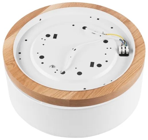 Brilagi - LED mennyezeti lámpa BELLADONNA 2xE27/15W/230V, 40 cm, fehér/dub