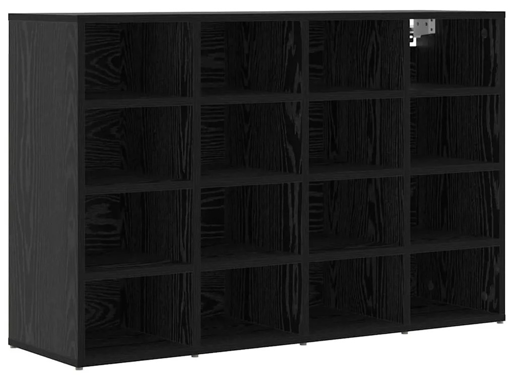 Cipősszekrény polcokkal Musta tammi 103 x 30 x 67 cm Faanyag
