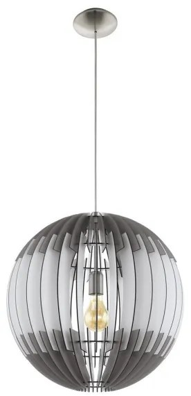 Eglo 79138 - Csillár zsinóron OLMERO 1xE27/60W/230V