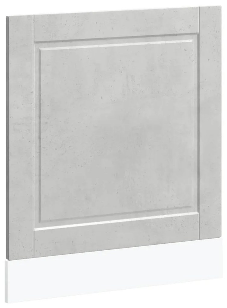 mosogatógép panel Porto beton szürke 60x1,5x67 cm mérnöki fa