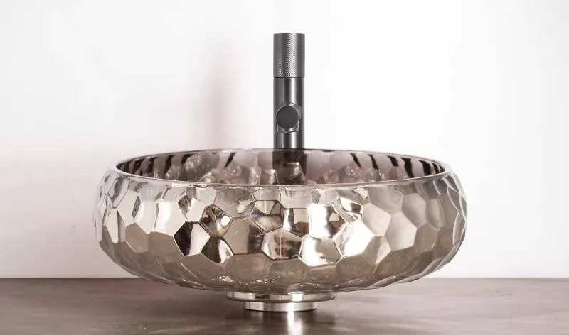 AREZZO design PRISMA PLATINO üvegmosdó