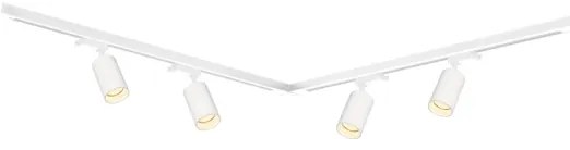 Spotlámpa sínrendszerrel PIPE 4xGU10/10W/230V fehér