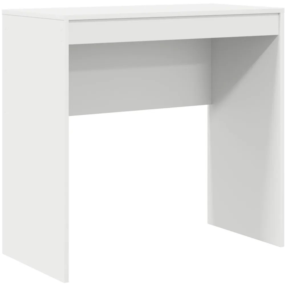 Íróasztal Fehér MDF 80 x 40 x 76 cm Egyszerű Íróasztal