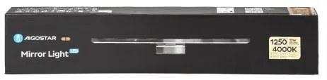 Aigostar LED fürdőszobai tükörvilágítás 12W 230V 4000K 60cm IP44 alu