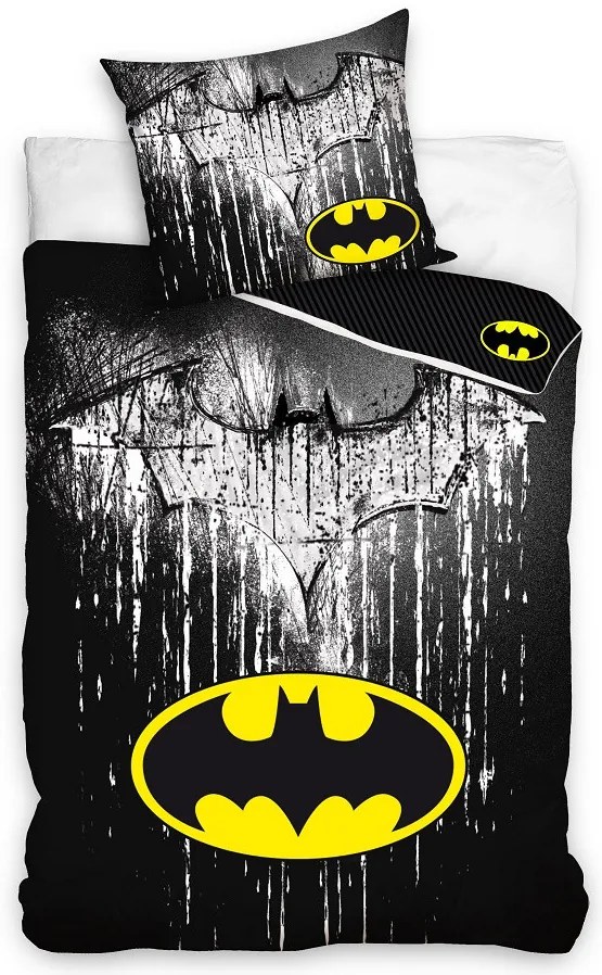 Batman Shadowfall ágyneműhuzat 140×200cm, 65x65 cm