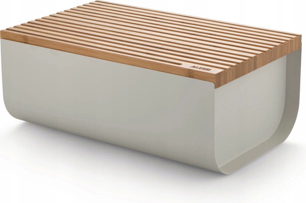 Alessi Mattina Kenyértartó Kenyértartó deszkával Szürke