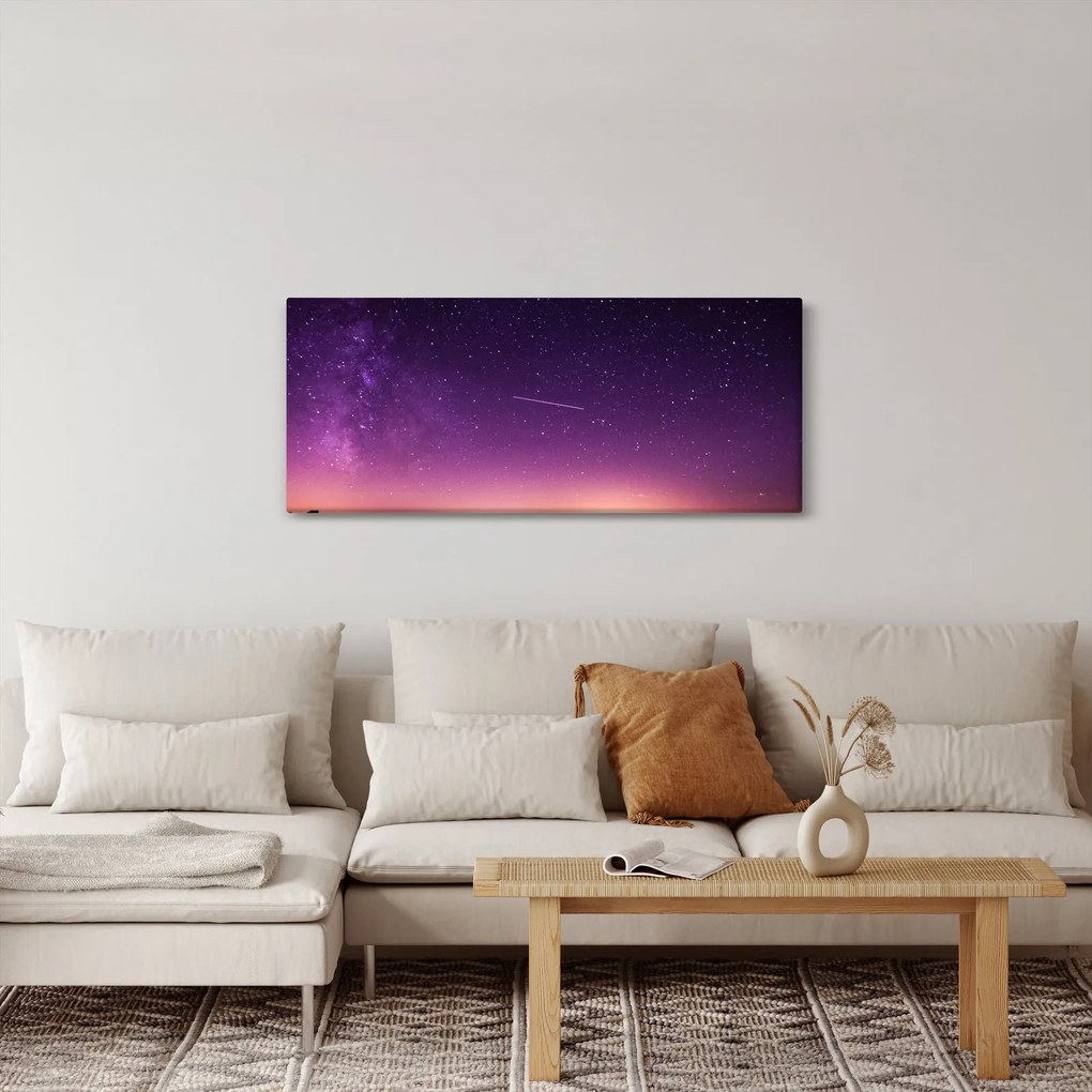 Ég képe hullócsillagokkal (120x50 cm)