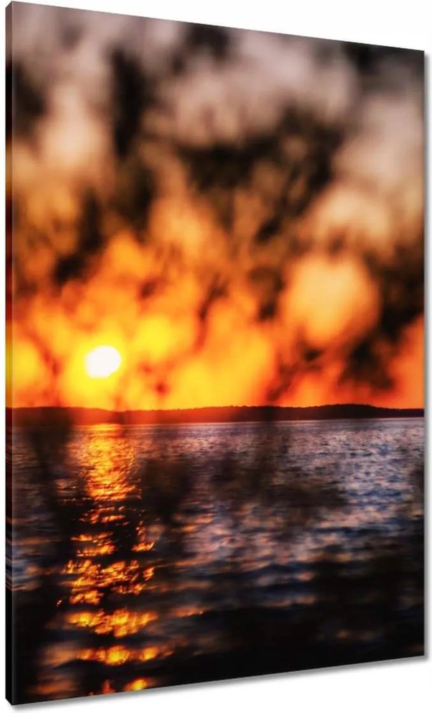 Vászonkép 70x100 Tenger naplemente