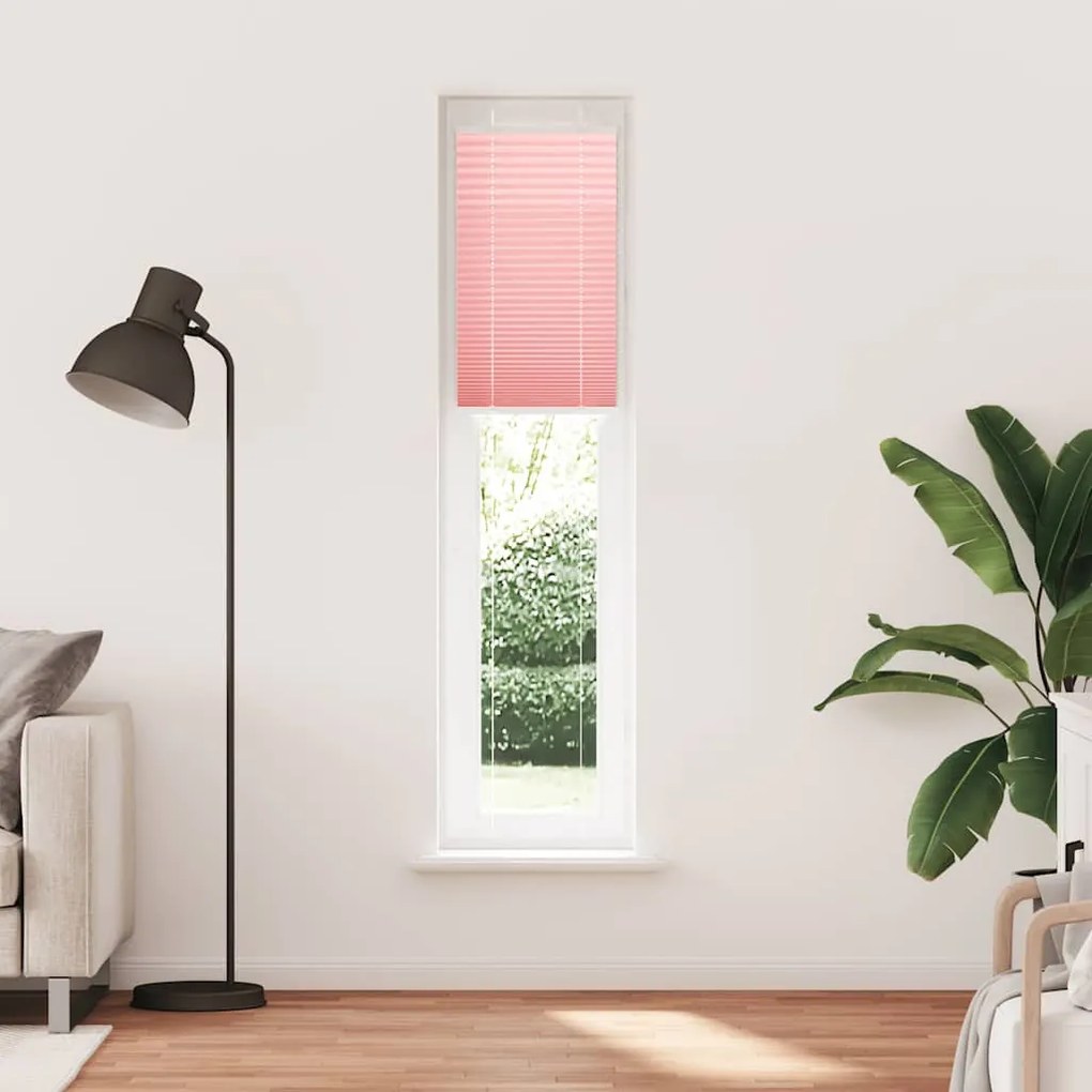 pliszírozott redőny rózsaszín 40x200 cm szövetszélesség 39,4 cm