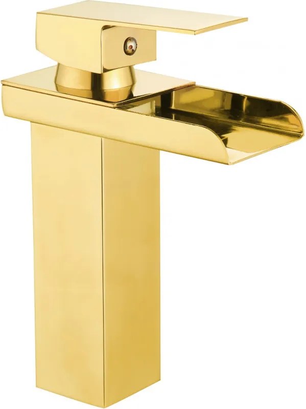 Mexen Hydra mosdó csaptelep, arany, 744900-50