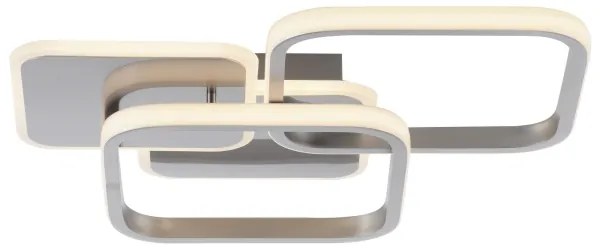 Leuchten Direkt 14117-55 - LED Mennyezeti lámpa LED/36W/230V matt króm