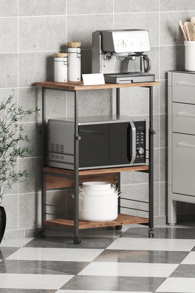 Gurulós tárolóállvány, 60 cm – TR298GNS3103