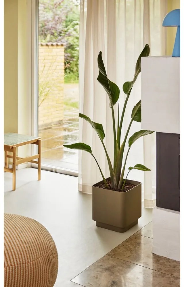 Fém virágcserép készlet 2 db-os Cube – Hübsch