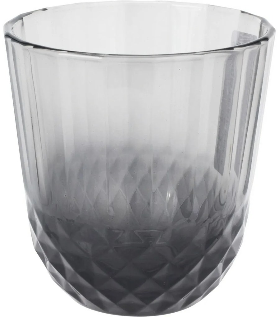 Füstszínű üvegből készült üvegedény, 320 ml, S