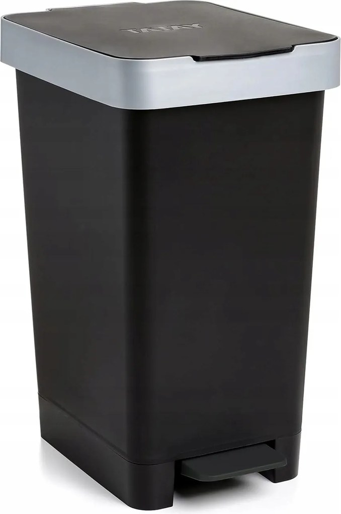 Tatay Smart Szemeteskosár 25L Pedálos Fekete