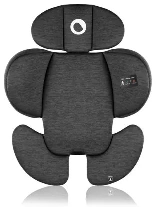 Lionelo NAVY i-Size 40-150 cm autósülés alapozattal, fekete/rózsaszín