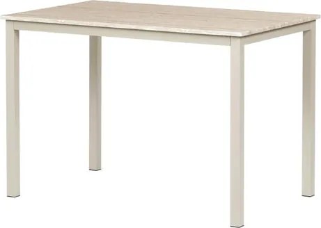 Autronic Étkezőasztal 110x70 cm Bézs MDF GDT-202 TRV