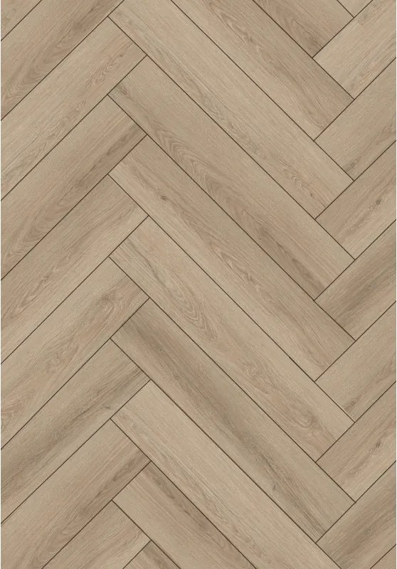 Mexen Palmdale  vinyl parketta halszálka 570 x 95 mm LVT Dryback 2,5 mm, PVC alátét, 4 V-fuga, Tölgy