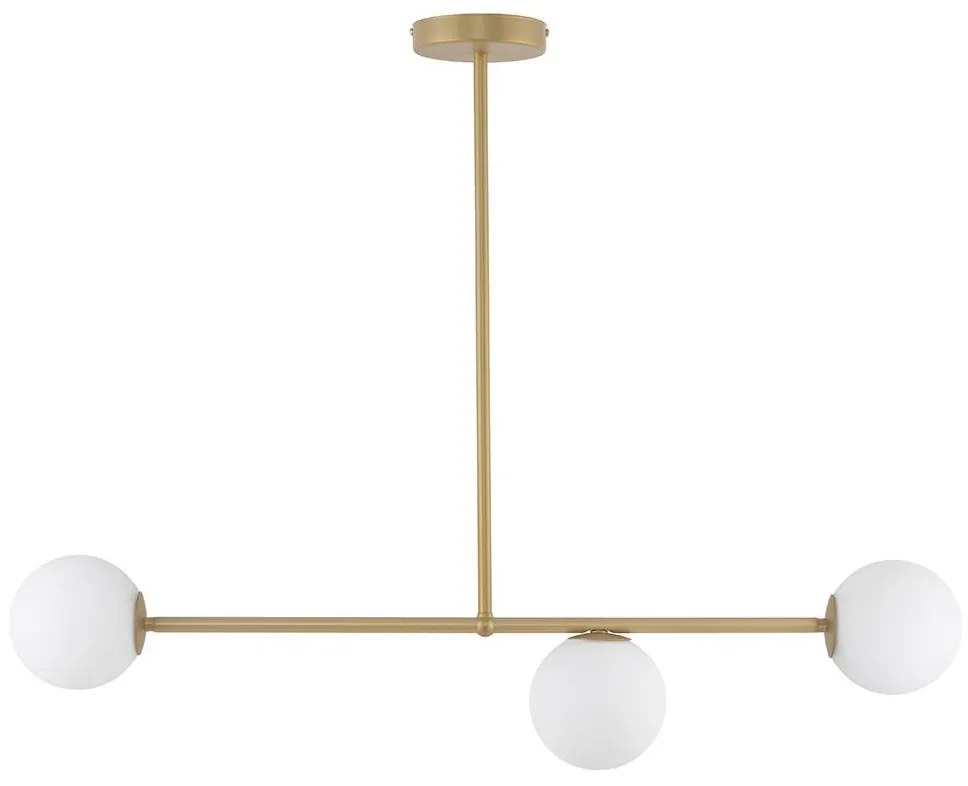 Csillár rúdon GAMA 3xG9/12W/230V arany