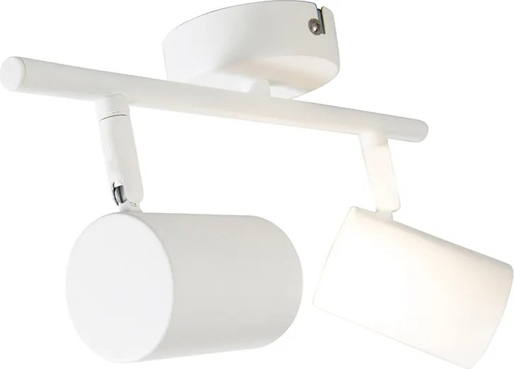 Modern spotlámpa fehér, 2 db WiFi GU10 izzóval, állítható - Jeana