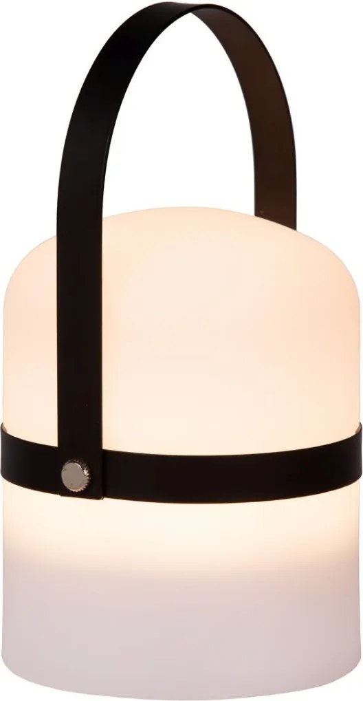 LUCIDE 06802-01-30 LITTLE Kültéri Dekorációs Lámpa Fehér, Fekete LED IP44