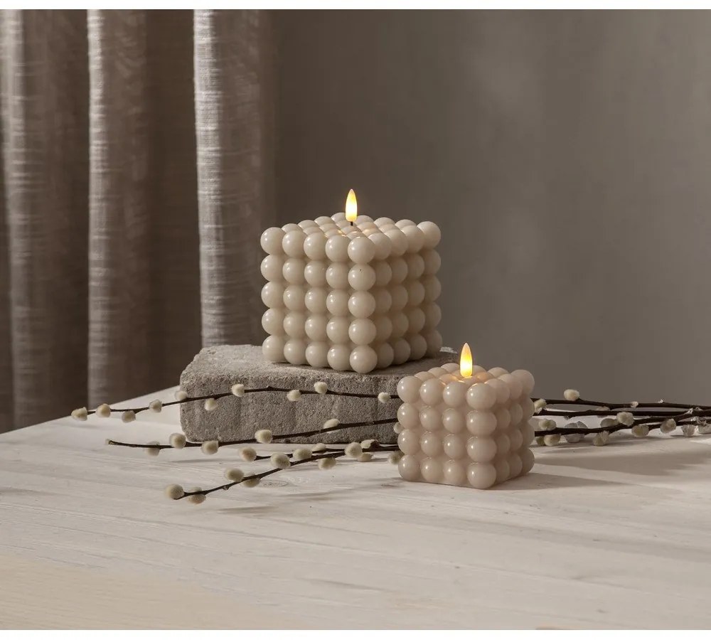 LED gyertya (magasság 12,5 cm) Flamme Dot – Star Trading