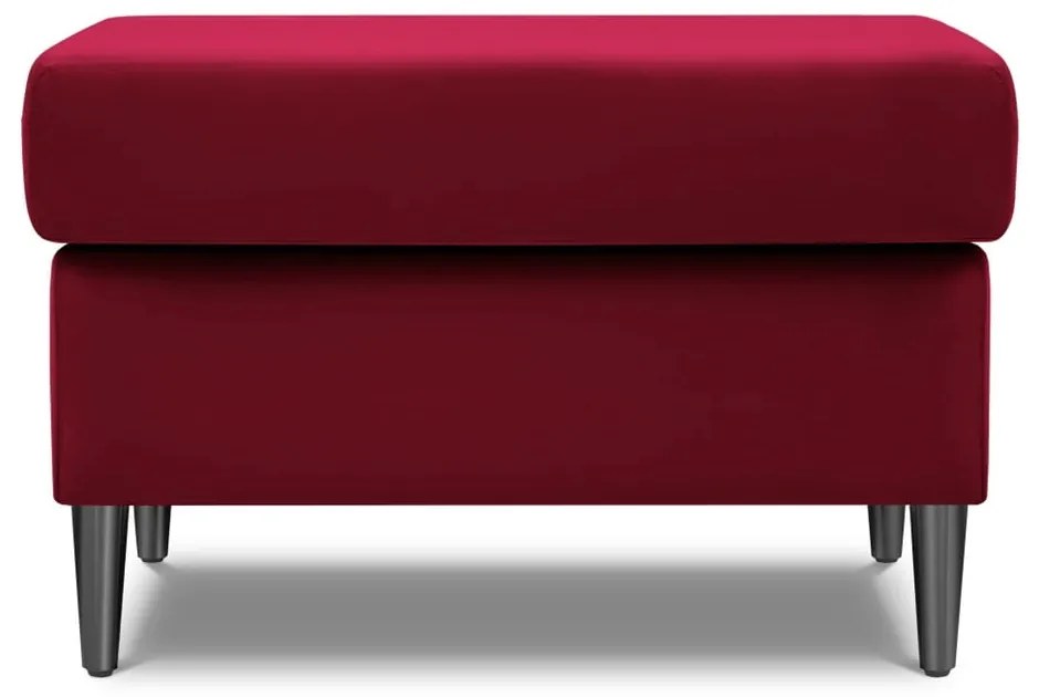 Piros bársony lábtartó Kyoto – Cosmopolitan Design