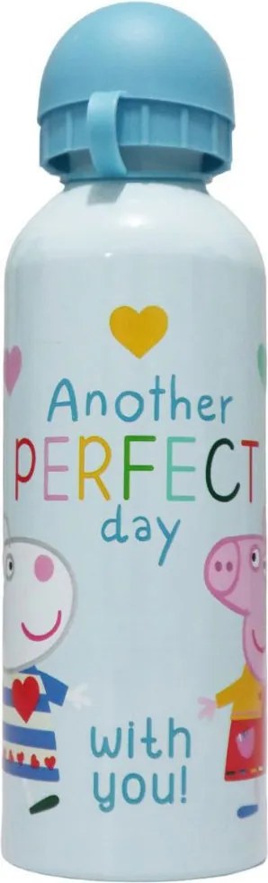 Peppa malac Perfect Day alumínium kulacs ivókupakkal 500 ml