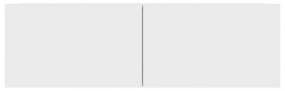 4 db fehér szerelt fa TV-szekrény 100 x 30 x 30 cm
