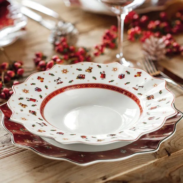 Karácsonyi mélytányér, Toy's Delight kollekció - Villeroy & Boch