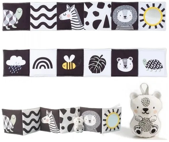 Taf Toys - Gyermek textilkönyv 3in1 szavanna